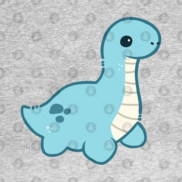 Plesiosaur (Blue) by LinnsWorld